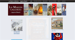 Desktop Screenshot of lumartingalleries.com